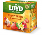 Vaisinė arbata LOYD, bra&scaron;kių ir vanilės skonio, 20 x 2g