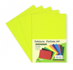 Gofruotas kartonas PENWORD, A4 5 lapai, FLUO geltonas