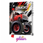 Dienora&scaron;tis GDD 14x18cm 80l. balti lapai Monster Truck Team