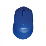 Logitech M330 - SILENT PLUS Wireless laser mouse, blue