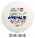 Diskgolfo diskas Fairway Driver MERMAID Active neskęstantis White