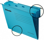 Kartotekinis vokas Esselte Classic A4, su 4 skirtukais,  mėlynas, 93133, 1 vnt