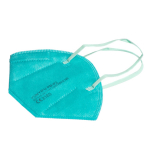 Respiratorius - kaukė KN95 FFP2 turkio spalvos, 5 vnt.