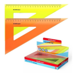 Trikampis 30/60/90 22cm ErichKrause NEON