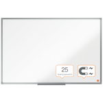 Keramikinė balta magnetinė lenta NOBO, 100x150 cm, Essence Enamel