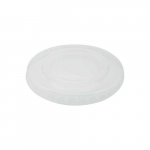 Vienkartinis dangtelis 110 ml padažo indeliui, skaidrus, PET, 100 vnt.