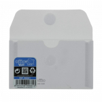 Vokas-dėklas 105x62mm Nr.90661 su lipuku, skaidrus, Office Box