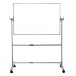 Dvipusė vartoma magnetinė lenta MEMOBOARDS, 180x120 cm, mobili
