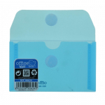 Vokas-dėklas 105x62mm Nr.90626 su lipuku, mėlynas Office Box