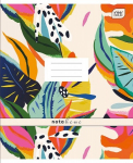 Sąsiuvinis A5, 48 lapų, linija, INTERDRUCK, įvairių motyvų kartoniniai vir&scaron;eliai