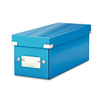 Sulankstoma CD dėžė LEITZ CLICK & STORE WOW 143 x 136 x 352, mėlyna