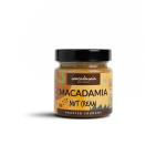 Makadamijų rie&scaron;utų kremas MACADAMIA NUTS FAMILY, Macadamia extra roasted crunchy, 180 g