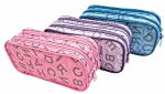 Penalas SPREE su 2 užtrauktukais 21x7x9,5cm Letters, PU