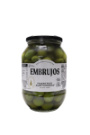 Žaliosios alyvuogės su kauliukais MAESTROS ACEITUNEROS Campo Real, su aliej. ir prieskon. 670/385 g