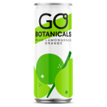Gazuotas gaivusis gėrimas GO Botanicals, kriau&scaron;ių, apelsinų ir citrinžolių skonio, 0,33 l