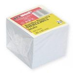 Lapeliai užra&scaron;ams PENWORD KBN-20 85x85x70mm 800 lap. balti neklijuoti
