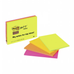 Lipnūs lapeliai POST-IT &bdquo;Super sticky&ldquo;, 200 x 149 mm, 4 vnt./pak.