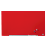 Stiklinė magnetinė lenta NOBO Impression Pro Glass 31", 68x38 cm, raudona