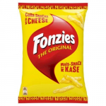 Kukurūzų tra&scaron;kučiai FONZIES, su sūriu, 100g