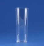 Vienkartinės stiklinės LONGDRINK, 0,3 l, 5,85x15,2cm, 10vnt.