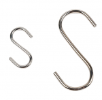 S formos kabliukas 30 mm, 1 vnt