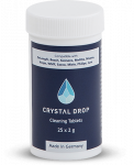 CRYSTAL DROP Valymo tabletės 25 vnt x 2 g.