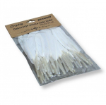 Dekoracija Plunksnos baltos 10-15cm, 50vnt. PD-02 PENWORD