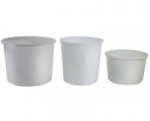 Statinė - kubilas maisto produktams, be dangčio, HDPE, 90 l, D 61 cm, H 38 cm, vnt