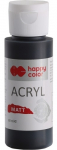 Akrilas Happy Color matinis, 60ml juodas 009