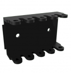 Pakabinamas laikiklis reklaminiams rėmeliams, 5 skyriai