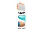 Atnaujinimo priemonė Silver renovator  žom&scaron;ui ir nubukui, su &scaron;epetėliu, 200ml, bespalvis