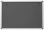 Rakinama veltinio skelbimų lenta NOBO A1, 100x75 cm, pilka sp.