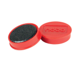 Magnetai NOBO, 30 mm, 4 vnt., raudona sp.