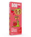 Obuolių ir bra&scaron;kių suktinukai BOB SNAIL, 30 g