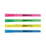 Magnetinės lentos žymekliai NOBO Neon, 4 spalvų