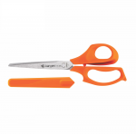 Žirklės Kangaro Trendy TR-83C-Y, 21cm, oranžinės, su dangteliu