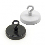 Magnetinis kabliukas 32 mm baltas, 1 vnt