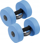 Aqua fitneso hanteliai 9627 M 2vnt. Blue/Black
