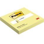 Lipnūs lapeliai Post-it&reg;,Z-Notes76x 76 mm, 100 lapelių, kanarėlės geltona