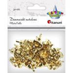 Dekoracija Varpeliai 6,8,10mm auks. 30vnt. TITANUM