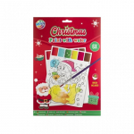 Spalvinimo knygelė A4/ 6l. Christmas Paint with Water Grafix