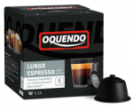 Kavos kapsulės OQUENDO, DG Lungo Espresso, 16 vnt