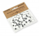 Dekoracija akytės 10mm 100vnt. RS-02 limpančios PENWORD