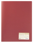 Aplankas ErichKrause A4 su 40 įmaučių EK31139, raudonas ECO4