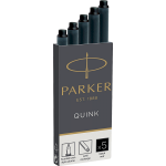 Ra&scaron;alo kapsulės Parker, ilgos, juodos, 5vnt