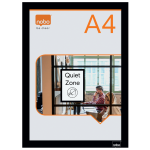 Lipnus magnetinis rėmelis NOBO A4 , juodos spalvos, 2 vnt