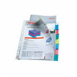 Įmautė su 6 spalvotais skirtukais, A4