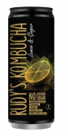 Gaivusis arbatos gėrimas RUDY'S Kombucha, citrinų ir imbierų skonio, 0,33 l, skardinė