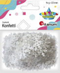Dekoracija snaigės 14g 23mm Titanum