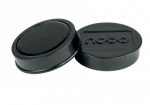 Magnetai NOBO super strong, 38 mm, 10 vnt., juoda sp.